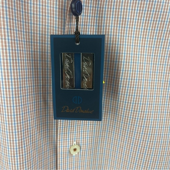 NWT David Donahue Longsleeve Button Down - Picture 8 of 9